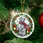 Custom-Photo-Christmas-Gift-For-Pet-Lover,-Pet-Portrait-Ornament,-Holiday-Decoration-Pet-Memorial-Keepsake-Personalized-Ornament-3