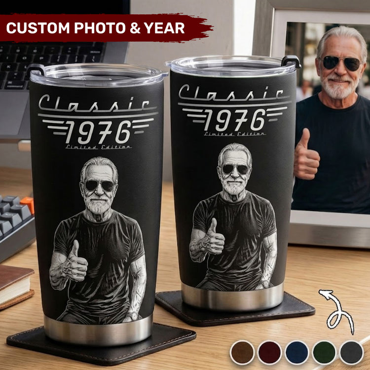 Custom-Photo-Classic-Limited-Edition-Custom-Photo-Father's-Day,-Birthday-Gifts-For-Him,-Dad,-Husband,-Grandpa-Personalized-Tumbler-1