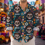 Custom-Photo-Day-Of-The-Dead-Cinco-De-Mayo-Personalized-Shirt-1