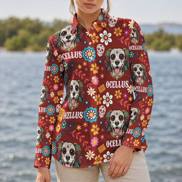 Custom-Photo-Day-Of-The-Dead-Cinco-De-Mayo-Personalized-Shirt-7