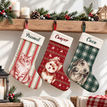 Custom-Photo-Family-Members-Pet-Dog-Cat-Christmas-Decor-Personalized-Stocking-2