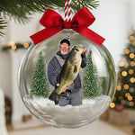 Custom-Photo-Fishing-Lovers-Snow-Bauble,-Fisherman-Christmas-Present,-Gift-For-Husband-Dad-Grandpa-Personalized-Ornament-2