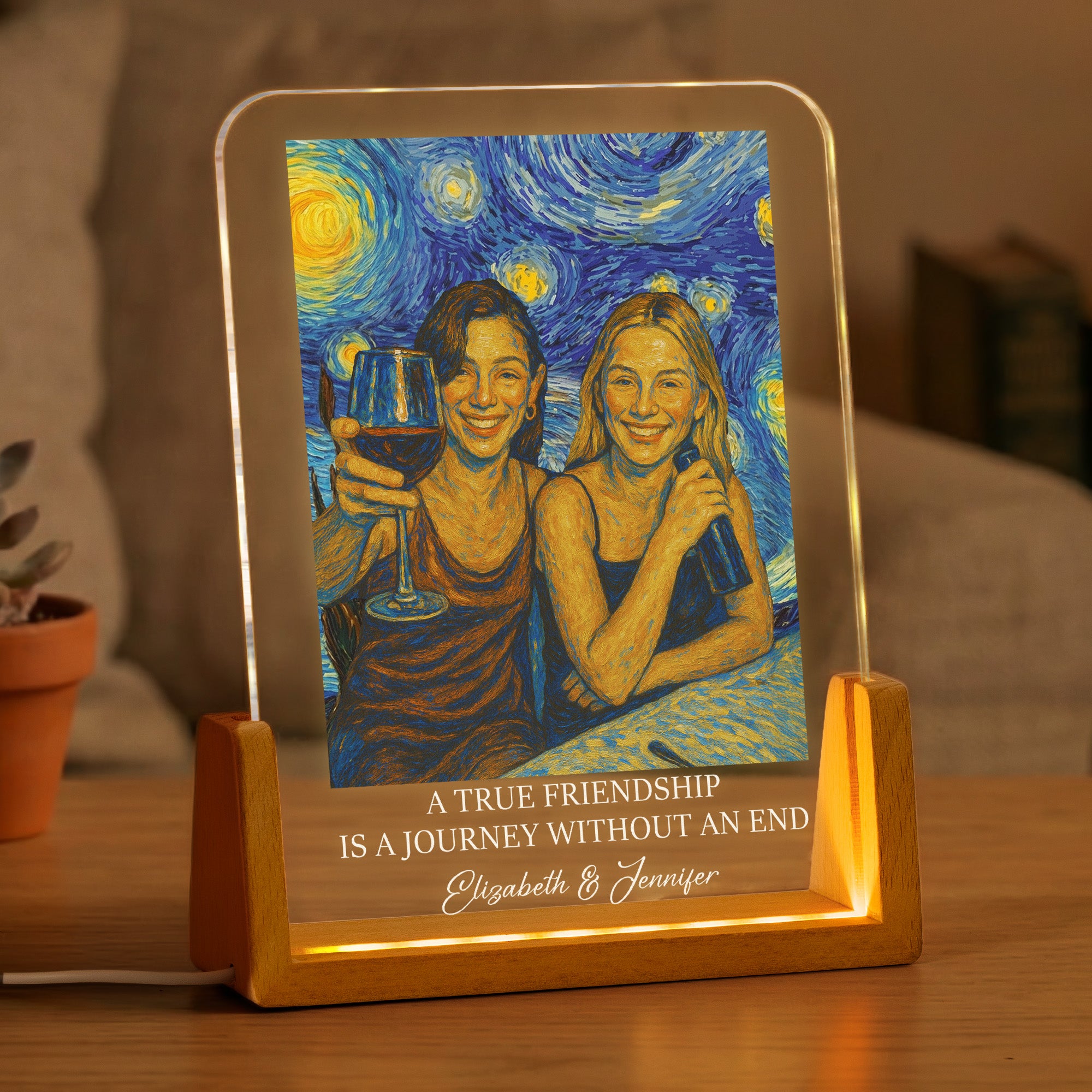 Custom-Photo-Friendship-Gifts-For-BFF-Soul-Sisters-Van-Gogh-Art-Personalized-Night-Light-1