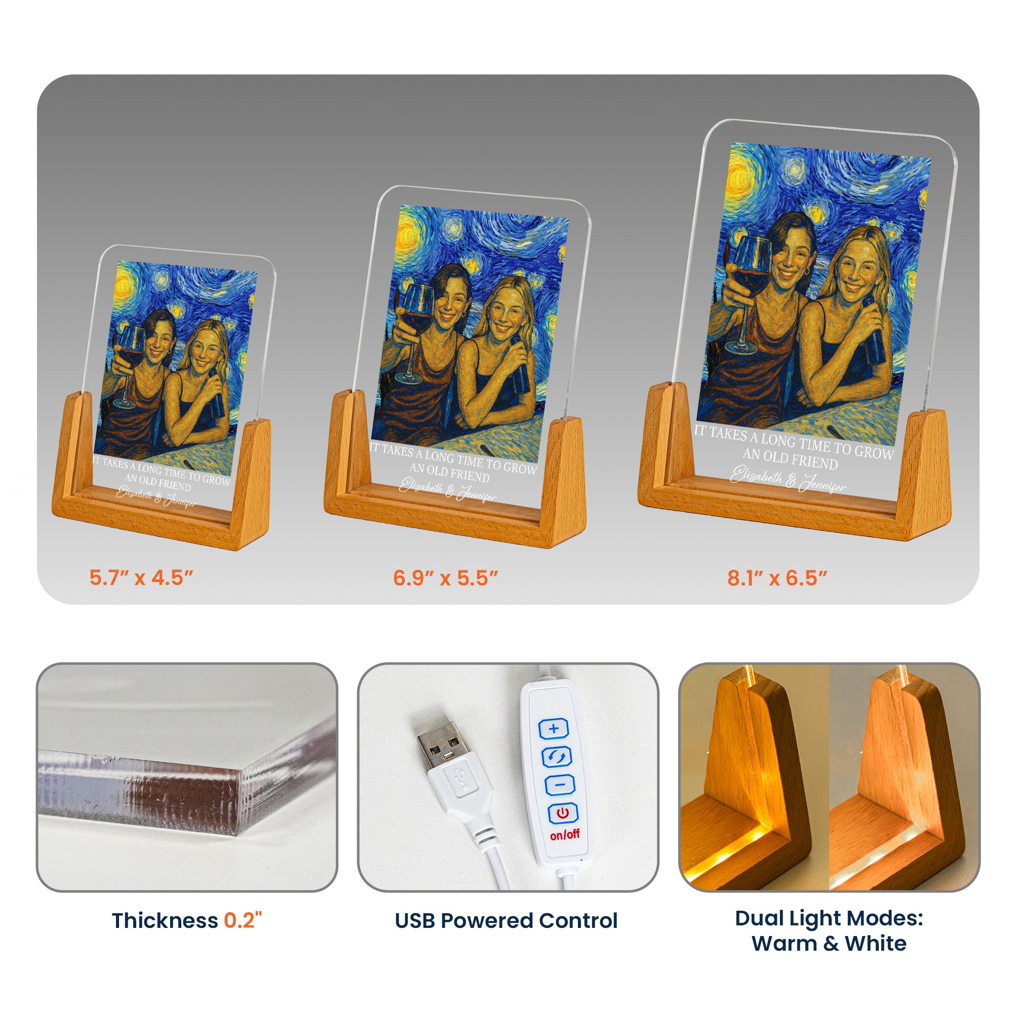 Custom-Photo-Friendship-Gifts-For-BFF-Soul-Sisters-Van-Gogh-Art-Personalized-Night-Light-5