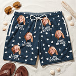 Custom-Photo-Funny-I-Love-My-Wife-Personalized-Shorts-3