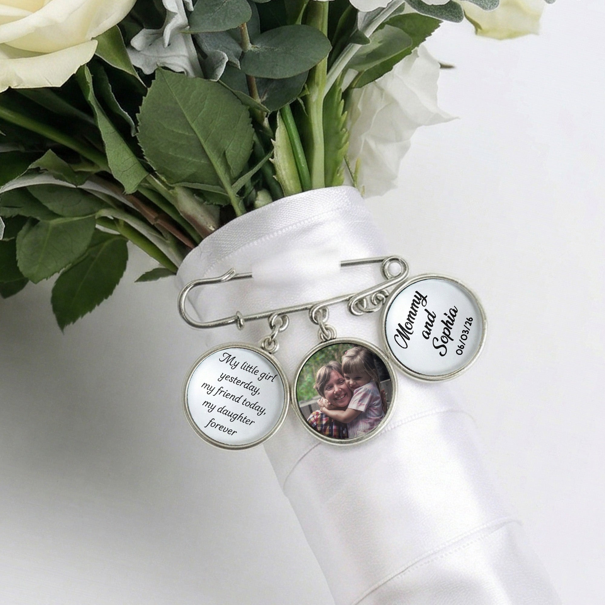 Custom-Photo-Gift-For-Bride-Groom-Wedding-Day-Personalized-Lapel-Pin-With-Charms-1