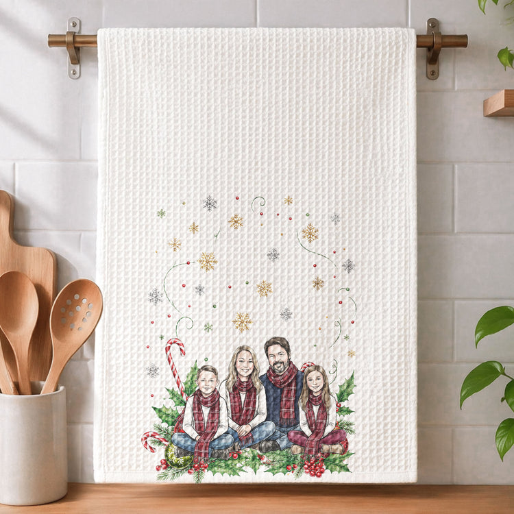 Custom-Photo-Gift-For-Family-Friend-Bestie-Sister,-Christmas-Gift,-Friendsgiving-Ideas,-Housewarming-Gift,-Hostess-Gift,-Kitchen-Decor-Personalized-Kitchen-Towel-3