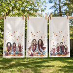 Custom-Photo-Gift-For-Friend-Bestie-Sister-Family,-Friendsgiving-Ideas,-Housewarming-Gift-Hostess-Gift,-Kitchen-Decor-Personalized-Kitchen-Towel-2