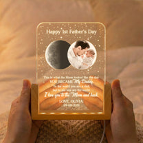 Custom-Photo-&-Moon-Phase-Our-1st-Father's-Day-Together-Personalized-Night-Light-2