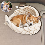 Custom-Photo-Pet-Angel-Wings-Memorial-Gifts-Pet-Loss-Gifts-For-Pet-Parents-Personalized-Car-Visor-Clip