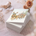 Custom-Photo-Pet-Christmas-Card-Watercolor-Personalized-Card-6