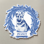 Custom-Photo-Pet-Christmas-Memorial,-Dog-Cat-Christmas-Photo,-Pet-Portrait-Custom-Name-Gift,-Christmas-Kitchen-Decor-Personalized-Magnet-4