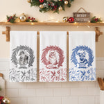 Custom-Photo-Pet-Christmas-Memorial,-Dog-Cat-Christmas-Photo,-Pet-Portrait-Custom-Name-Gift-Personalized-Kitchen-Towel-1