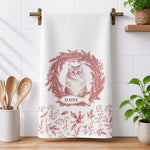 Custom-Photo-Pet-Christmas-Memorial,-Dog-Cat-Christmas-Photo,-Pet-Portrait-Custom-Name-Gift-Personalized-Kitchen-Towel-3