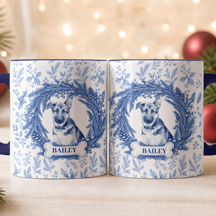 Custom-Photo-Pet-Christmas-Memorial,-Dog-Cat-Christmas-Photo,-Pet-Portrait-Custom-Name-Gift-Personalized-Mug-3