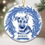 Custom-Photo-Pet-Christmas-Memorial,-Dog-Cat-Christmas-Photo,-Pet-Portrait-Custom-Name-Gift-Personalized-Ornament-1