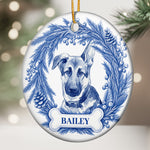 Custom-Photo-Pet-Christmas-Memorial,-Dog-Cat-Christmas-Photo,-Pet-Portrait-Custom-Name-Gift-Personalized-Ornament-2