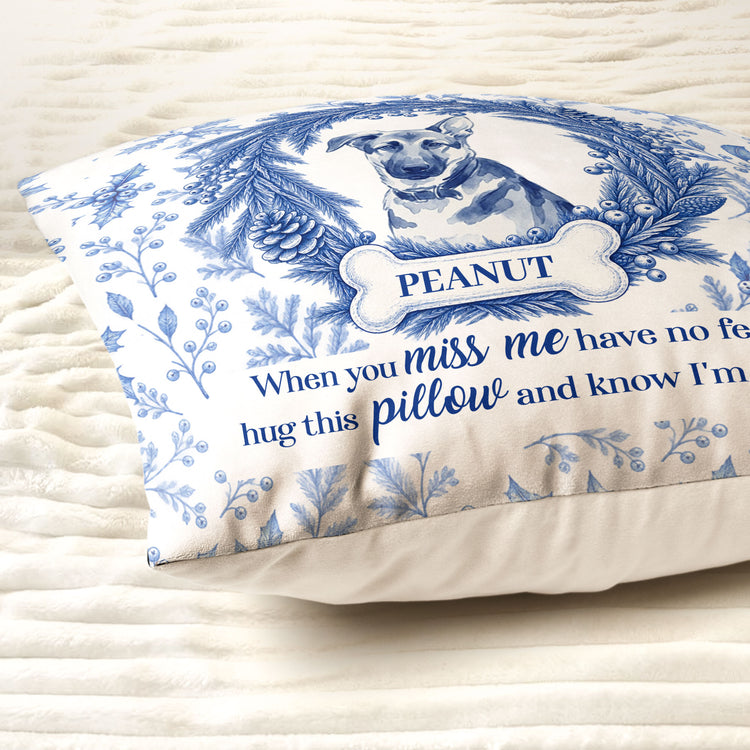 Custom-Photo-Pet-Christmas-Memorial,-Dog-Cat-Christmas-Photo,-Pet-Portrait-Custom-Name-Gift-Personalized-Pillow-4
