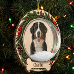 Custom-Photo-Pet-Christmas-Memorial,-Dog-Cat-Christmas-Photo-Snow-Globle-Ornament,-Pet-Portrait-Custom-Name-Bauble-Personalized-Ornament-3
