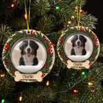 Custom-Photo-Pet-Christmas-Memorial,-Dog-Cat-Christmas-Photo-Snow-Globle-Ornament,-Pet-Portrait-Custom-Name-Bauble-Personalized-Ornament-5