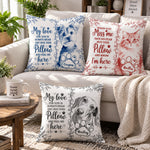 Custom-Photo-Pet-Christmas-Memorial-Sympathy-Gifts-For-Dog-Cat-Pet-Lover,-Pet-Portrait-Watercolor-Cushion-Personalized-Pillow-2