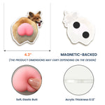 Custom-Photo-Pet,-Cute-Dog,-Cat-3D-Squishy-Pink-Butt-Personalized-Fridge-Magnet-5