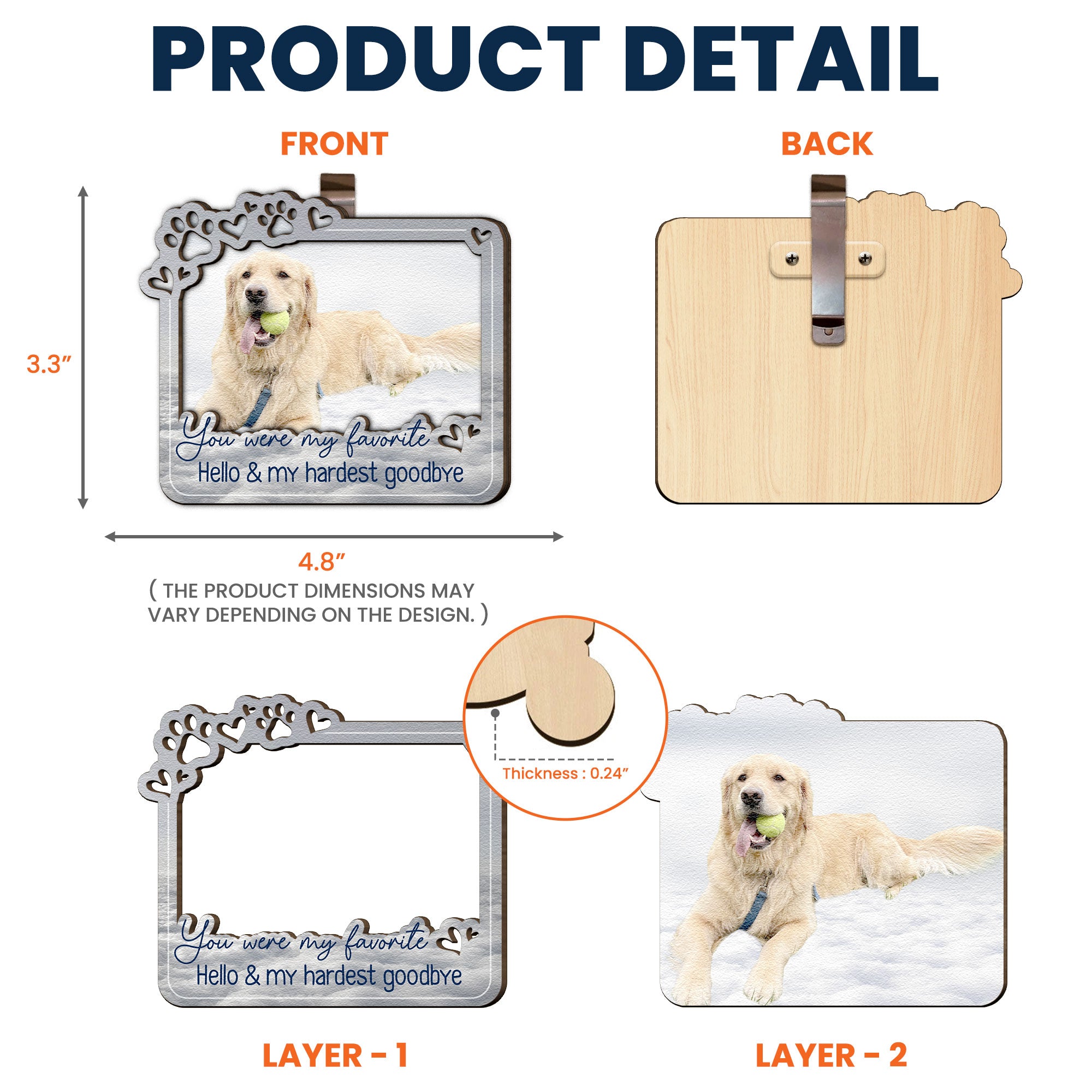 Custom-Photo-Pet-Loss-Forever-In-My-Heart-Personalized-Car-Visor-Clip-5