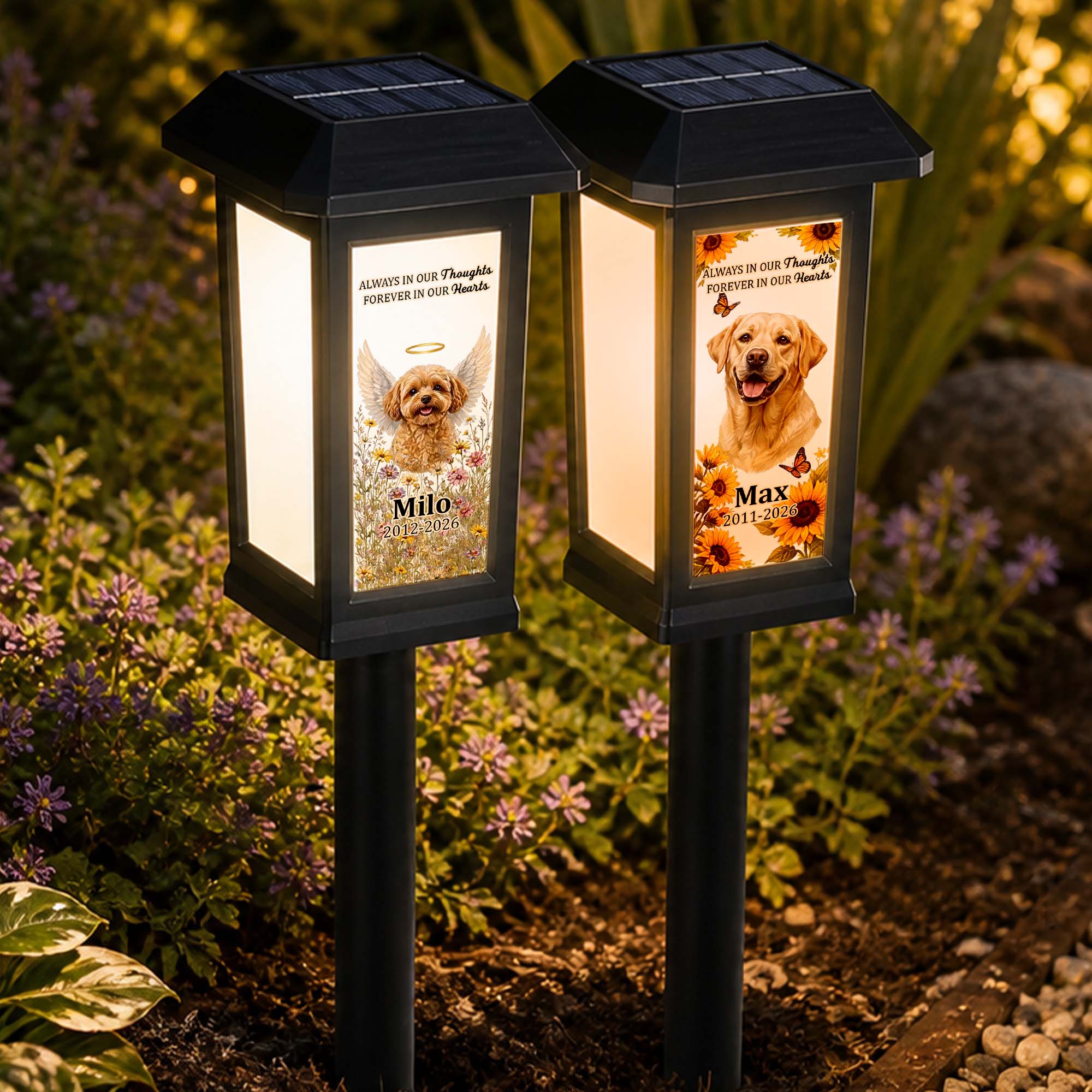 Custom-Photo-Pet-Memorial,-Garden-Sympathy-Gift-Personalized-Solar-Garden-Light-5