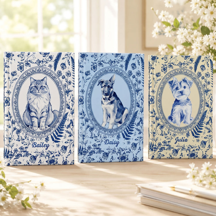 Custom-Photo-Pet-Portrait-Watercolor-Personalized-Journal-1