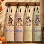 Custom-Photo-Pet-With-Fall-Leaves-Art-Personalized-Apron-1