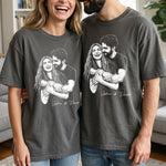 Custom-Photo-Portrait-Couple-Shirt-Gift-For-Girlfriend-Boyfriend-Personalized-Shirt-1