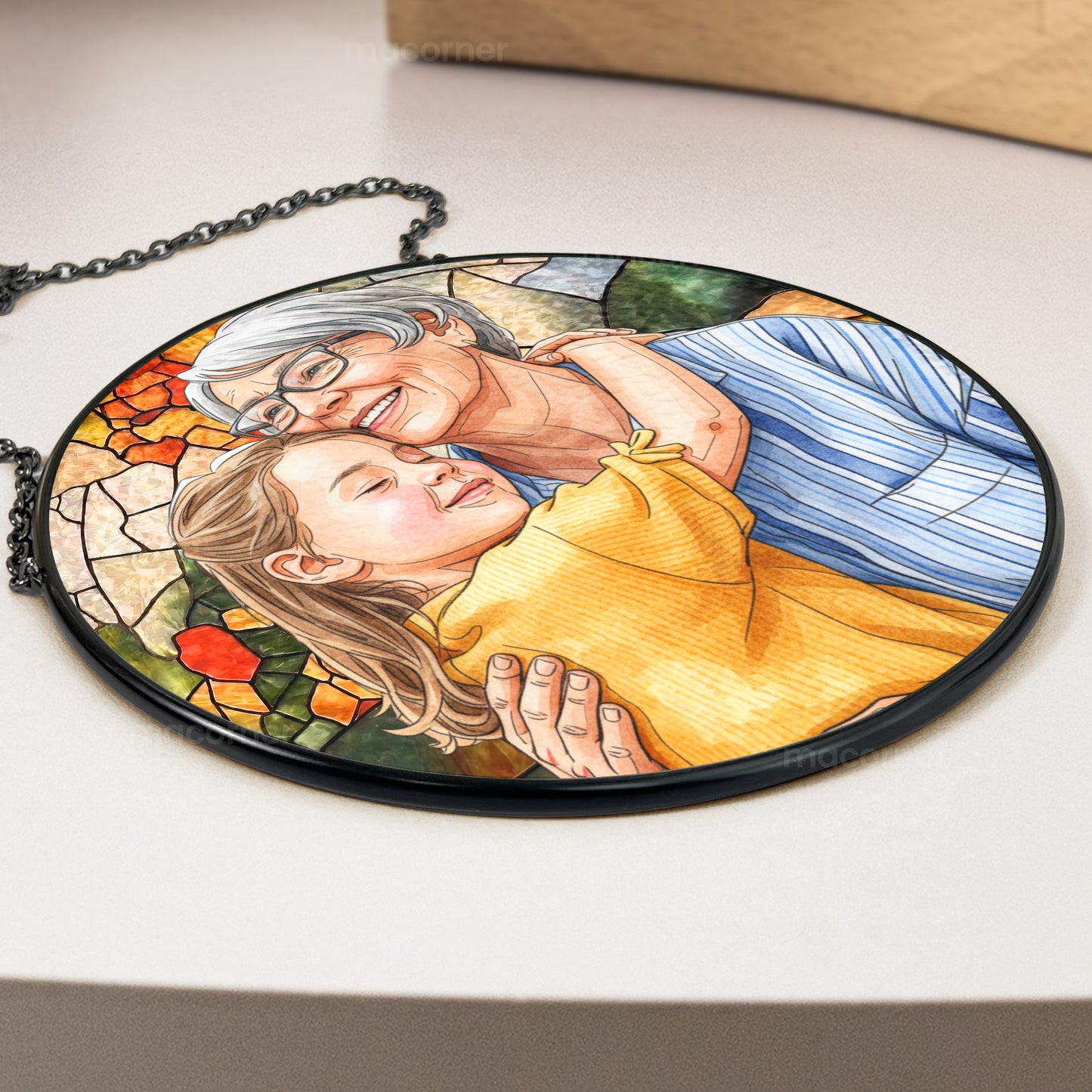 Custom-Photo-Portrait-Mom-Grandma-Parents-Family-Personalized-Window-Hanging-Suncatcher-3