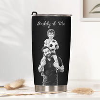 Custom-Photo-Sketch-Art-Fathers-Day-Gift-For-Dad-Husband-Grandpa-Personalized-Tumbler-Cup-2