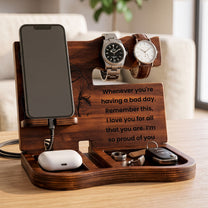Custom-Photo-Sketch-Line-Art-Anniversary-Gift-For-Him-Husband-Boyfriend-Personalized-Desk-Organizer-3