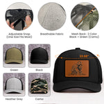 Custom-Photo-Sketch-Line-Art-Fathers-Day-Gift-For-Dad-Husband-Personalized-Cap-5