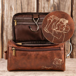 Custom-Photo-Sketch-Line-Art-Fathers-Day-Gift-For-Husband-Dad-Personalized-Toiletry-Bag-1