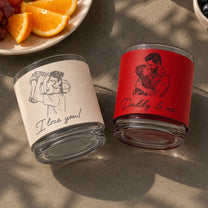 Custom-Photo-Sketch-Line-Art-Fathers-Day-Gift-For-Husband-Dad-Personalized-Whiskey-Glass-5