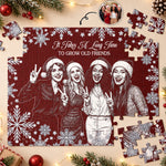 Custom-Photo-Sketch-Line-Art-Friendship-Gifts-For-Her-Christmas-Night-Personalized-Jigsaw-Puzzle-1