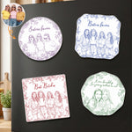 Custom-Photo-Sketch-Line-Art-Gift-For-Friends-Soul-Sisters-Personalized-Magnet-1