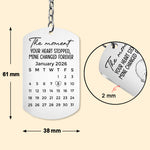 Custom-Photo-Sketch-Line-Art-The-Moment-Your-Heart-Stopped-Memorial-Gift-Personalized-Keychain-4