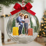 Custom-Photo-Travel-Adventure-Snow-Ball-Ornament,-Couple-Traveling-Destination,-Family-Trip-Travel-Gift,-Christmas-Gift-Personalized-Ornament-2