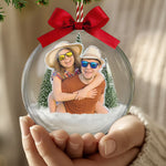 Custom-Photo-Travel-Adventure-Snow-Ball-Ornament,-Couple-Traveling-Destination,-Family-Trip-Travel-Gift,-Christmas-Gift-Personalized-Ornament-3