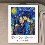 Custom-Photo-Van-Gogh-Art-Drive-Safe-I-Love-You-Personalized-Car-Visor-Clip-2