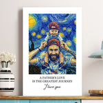 Custom-Photo-Van-Gogh-Art-Fathers-Day-Gift-For-Dad-Husband-Personalized-Poster-2