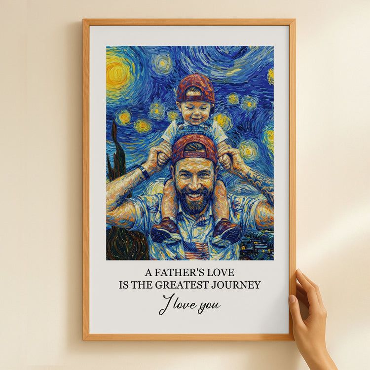 Custom-Photo-Van-Gogh-Art-Fathers-Day-Gift-For-Dad-Husband-Personalized-Poster-4