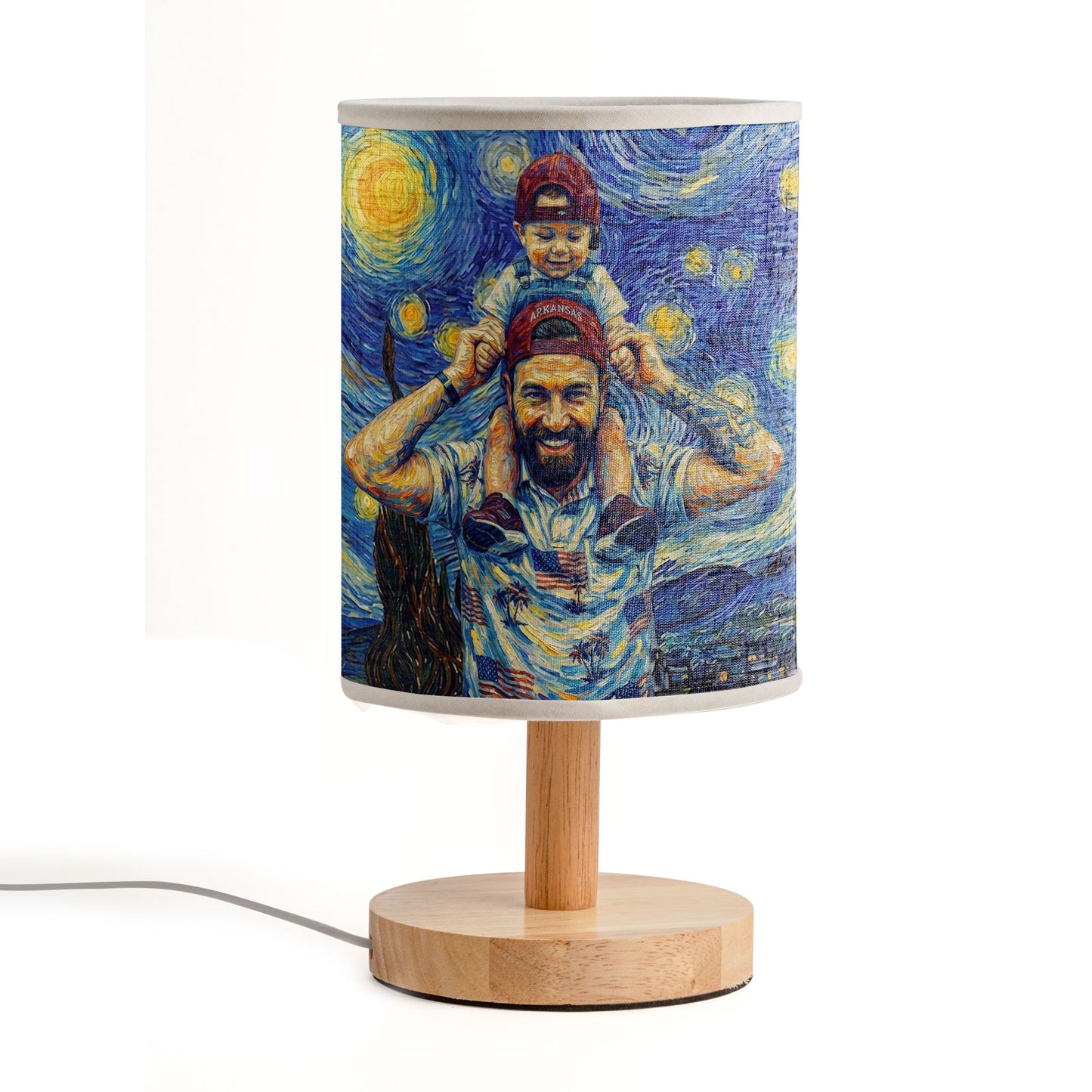 Custom_Photo_Van_Gogh_Style_Fathers_Day_Gift_For_New_Dad_Husband_Personalized_Fabric_Lamp_7