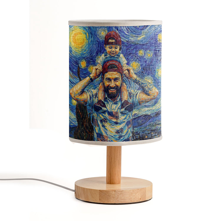 Custom_Photo_Van_Gogh_Style_Fathers_Day_Gift_For_New_Dad_Husband_Personalized_Fabric_Lamp_7