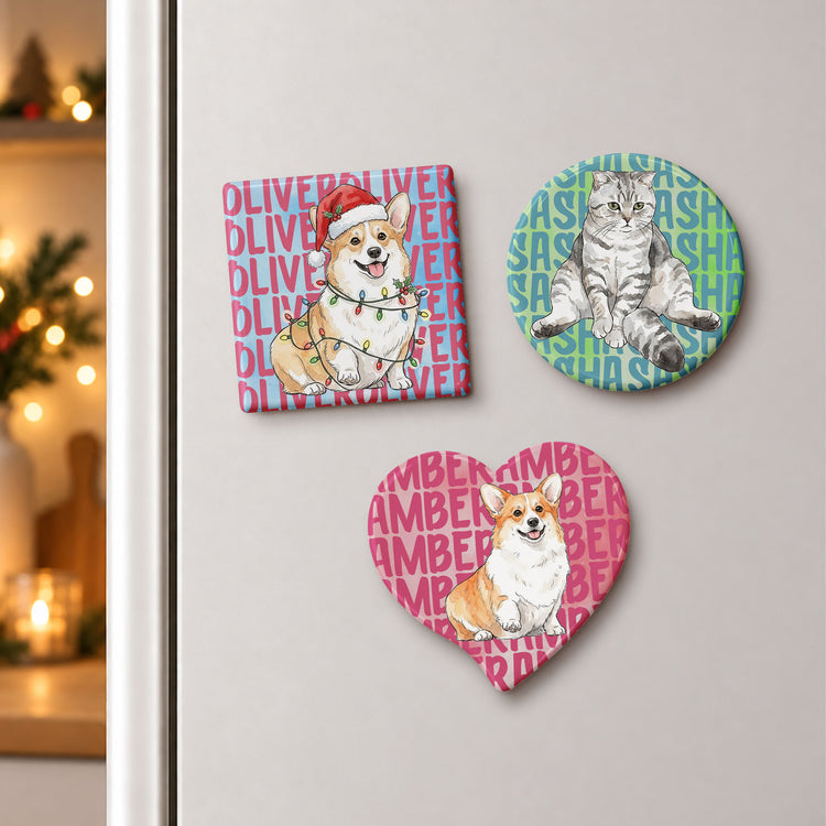 Custom-Photo-Watercolor-Art-Fridge-Decor-Personalized-Magnet-2