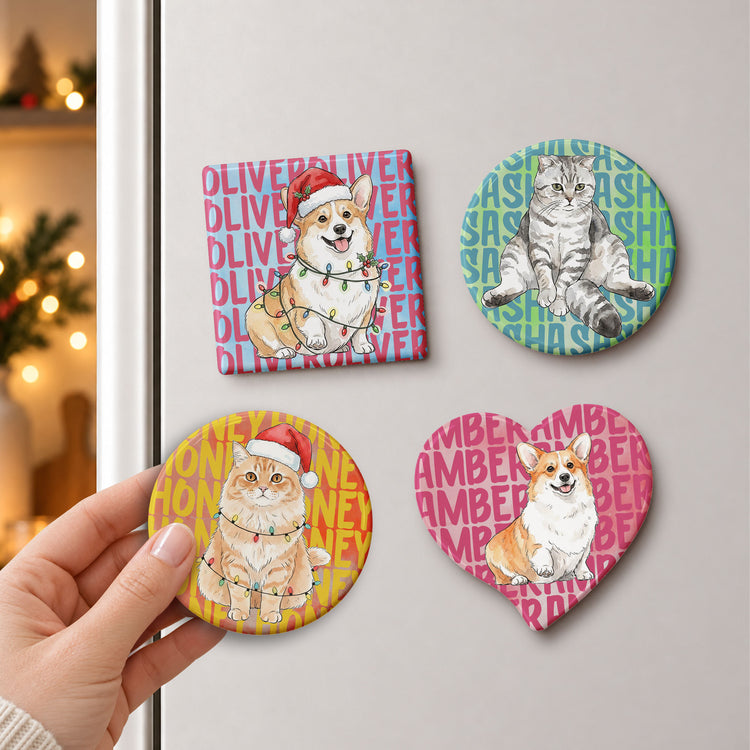 Custom-Photo-Watercolor-Art-Fridge-Decor-Personalized-Magnet-3
