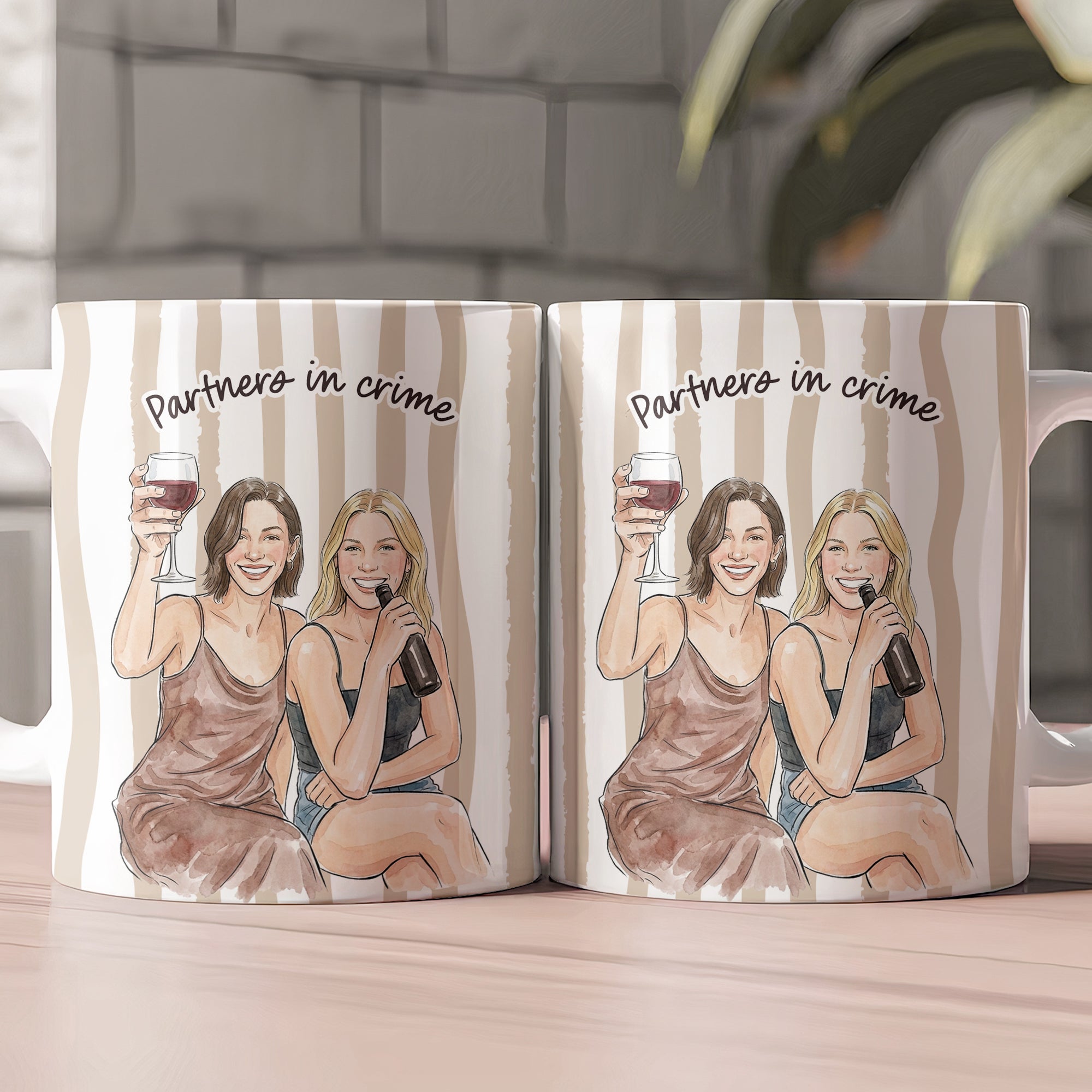 Custom-Photo-Watercolor-Art-Friendship-Thank-You-Gift-For-BFF-Soul-Sisters-Personalized-Mug-2